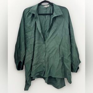 Wishlist Apparel Oversized Button-Up Top – M/L